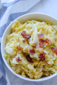 Colcannon with Turnips, Bacon, and Savoy Cabbage - Forward Eats
